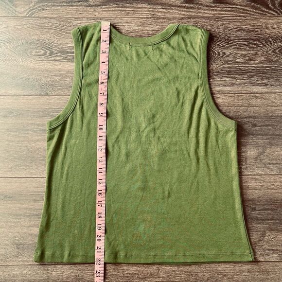 Daydreamer Led Zeppelin Icarus 77 Shrunken Tank in Garden Green. XL. NWOT! - Picture 11 of 14